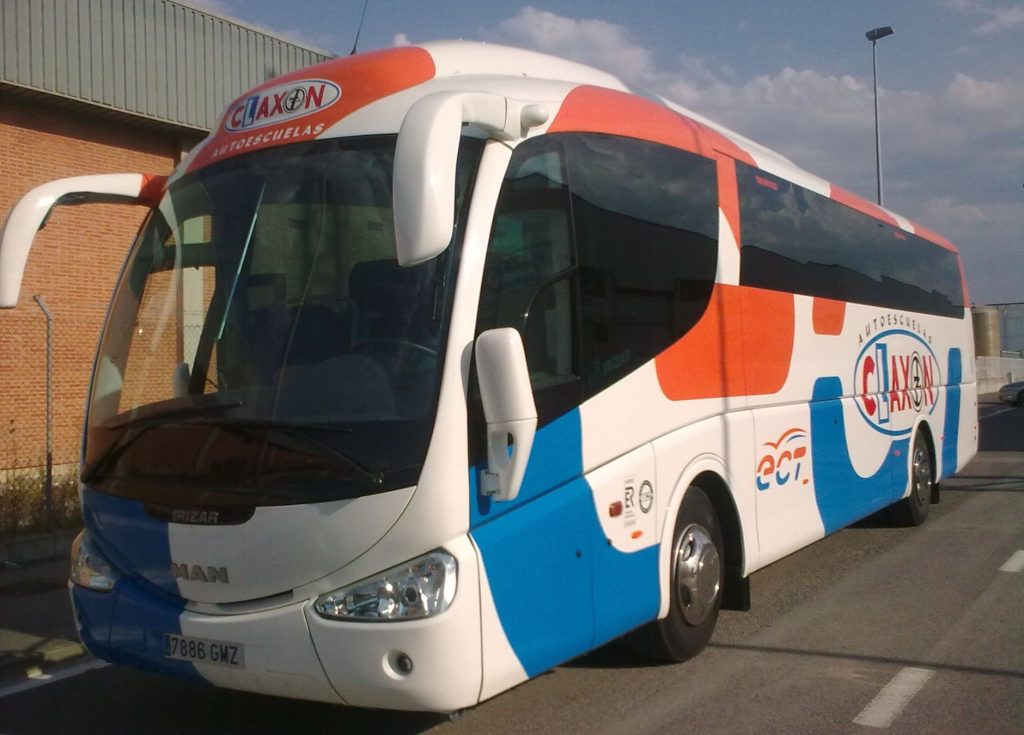 autoescuelas claxon autobus